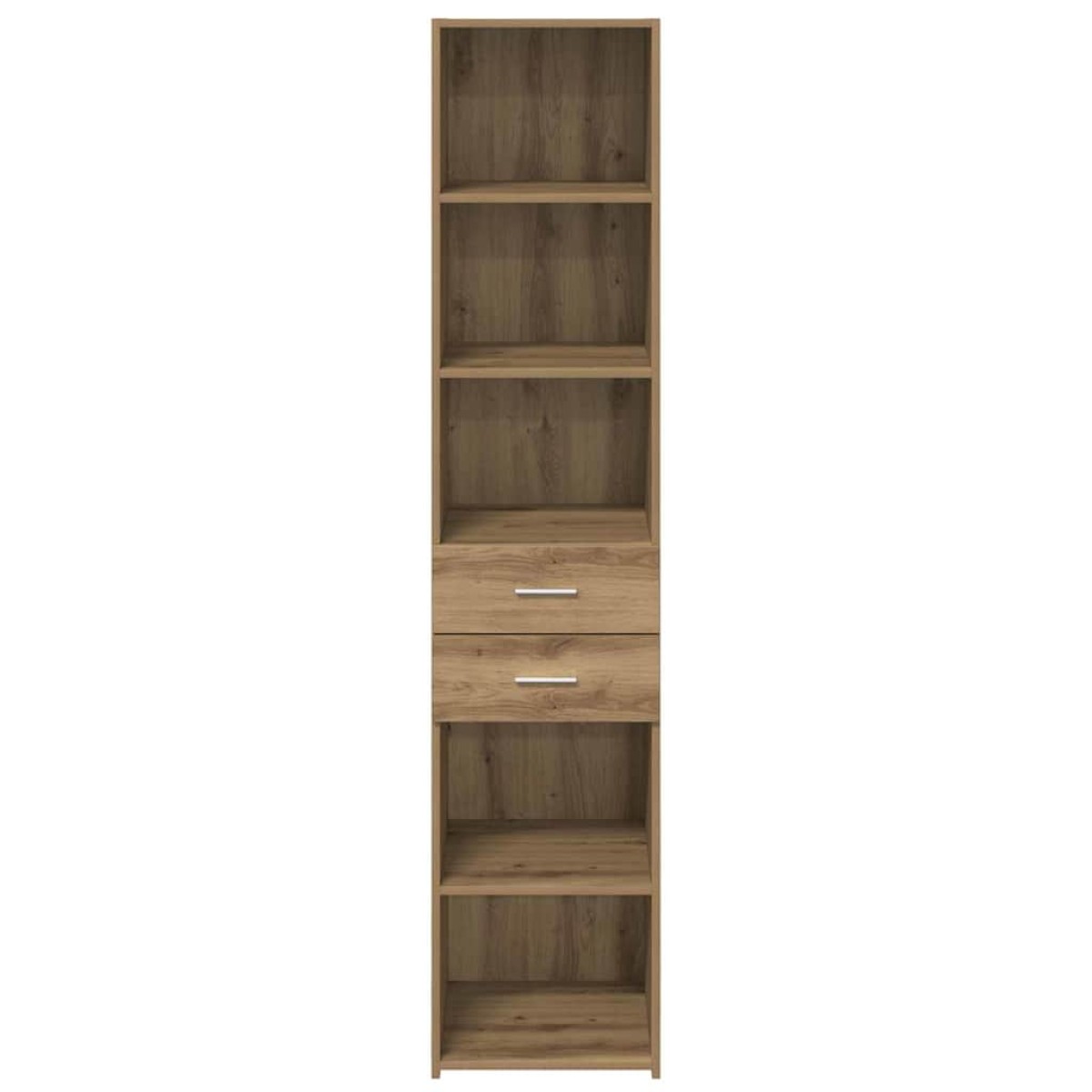 vidaXL Highboard Artisan Oak 40 x 42,5 x 185 εκ. Επεξεργασμένο Ξύλο