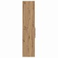 vidaXL Highboard Artisan Oak 40 x 42,5 x 185 εκ. Επεξεργασμένο Ξύλο
