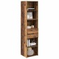 vidaXL Highboard Παλιό Ξύλο 45 x 42,5 x 185 εκ. Επεξεργασμένο Ξύλο