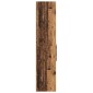 vidaXL Highboard Παλιό Ξύλο 45 x 42,5 x 185 εκ. Επεξεργασμένο Ξύλο