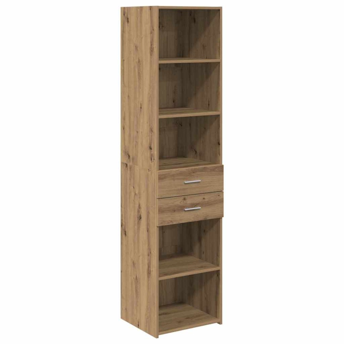 vidaXL Highboard Artisan Oak 45 x 42,5 x 185 εκ. Επεξεργασμένο Ξύλο