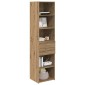 vidaXL Highboard Artisan Oak 45 x 42,5 x 185 εκ. Επεξεργασμένο Ξύλο