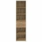 vidaXL Highboard Artisan Oak 45 x 42,5 x 185 εκ. Επεξεργασμένο Ξύλο