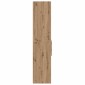 vidaXL Highboard Artisan Oak 45 x 42,5 x 185 εκ. Επεξεργασμένο Ξύλο