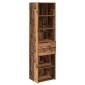 vidaXL Highboard Παλιό Ξύλο 50 x 42,5 x 185 εκ. Επεξεργασμένο Ξύλο