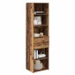 vidaXL Highboard Παλιό Ξύλο 50 x 42,5 x 185 εκ. Επεξεργασμένο Ξύλο