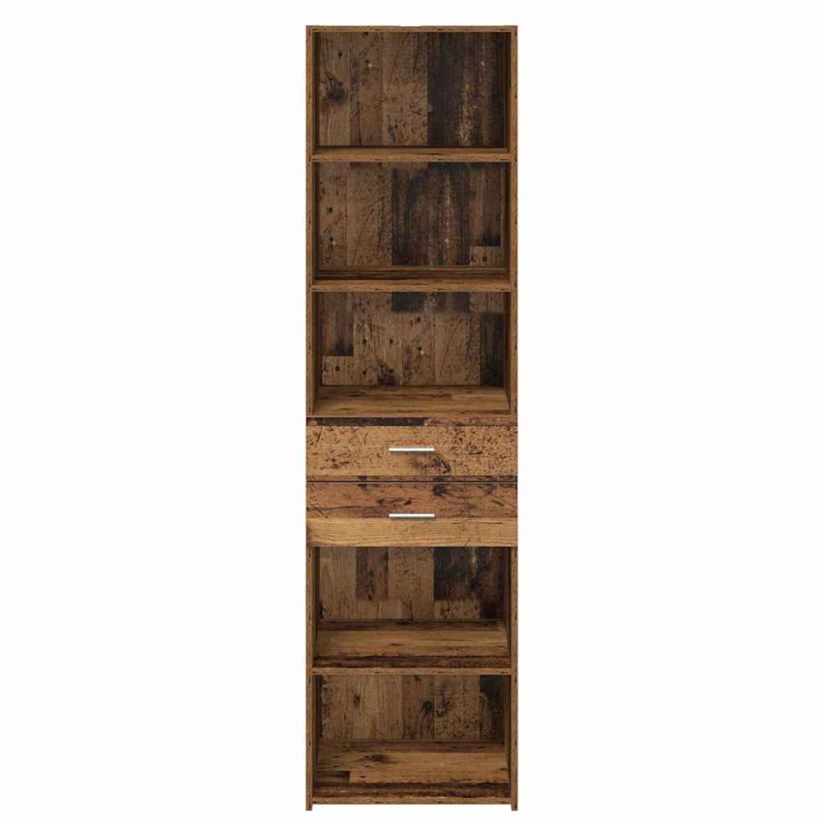 vidaXL Highboard Παλιό Ξύλο 50 x 42,5 x 185 εκ. Επεξεργασμένο Ξύλο