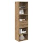 vidaXL Highboard Artisan Oak 50 x 42,5 x 185 εκ. Επεξεργασμένο Ξύλο