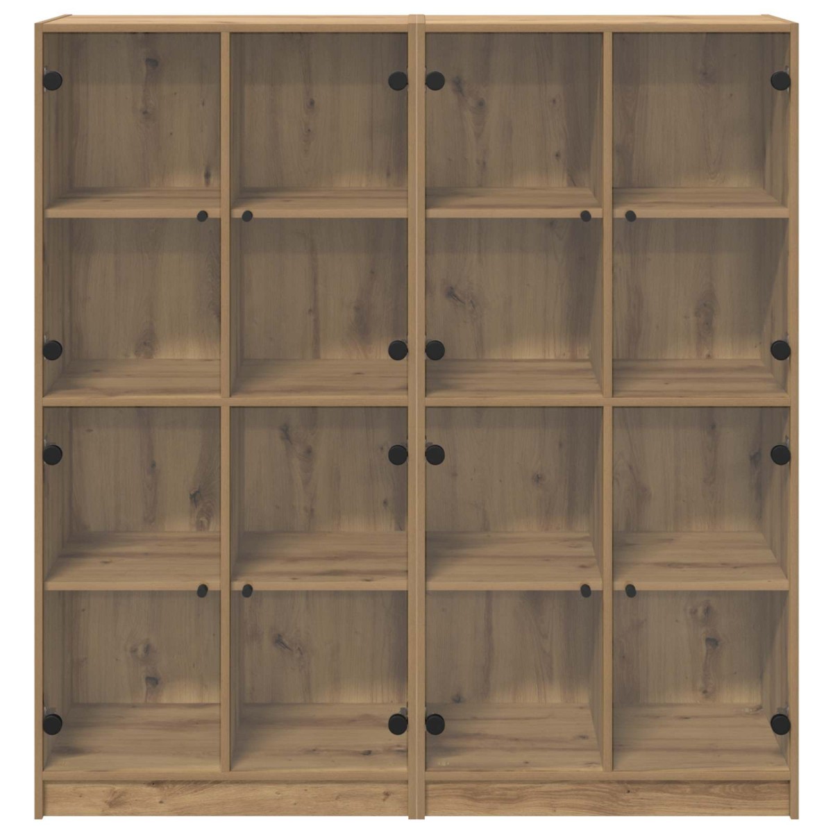 vidaXL Highboard 2 τμχ. Artisan Oak 68 x 37 x 142 εκ