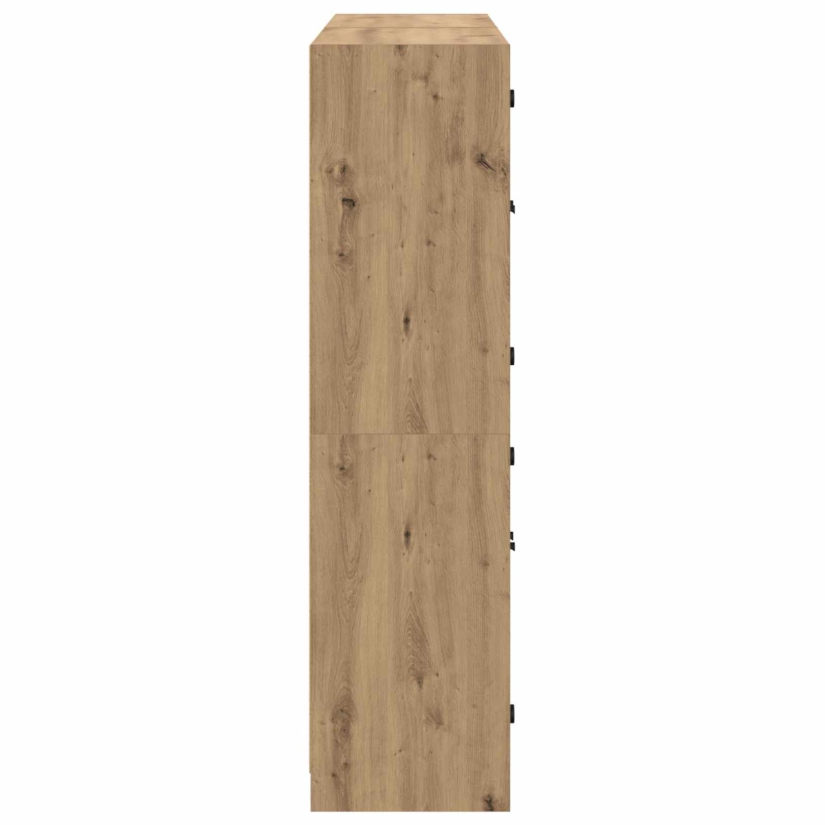 vidaXL Highboard 2 τμχ. Artisan Oak 68 x 37 x 142 εκ
