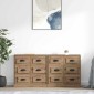 vidaXL Παραδοσιακά Πλευρικά Έπιπλα 2 τμχ. Artisan Oak