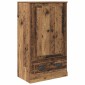 vidaXL Highboard 3 τμχ. Παλιό Ξύλο 132 x 35,5 x 103,5 εκ.