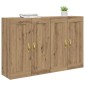 vidaXL Ντουλάπα τοίχου 2 τμχ. Artisan Oak 69,5 x 34 x 90 εκ.