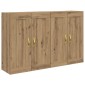 vidaXL Ντουλάπα τοίχου 2 τμχ. Artisan Oak 69,5 x 34 x 90 εκ.
