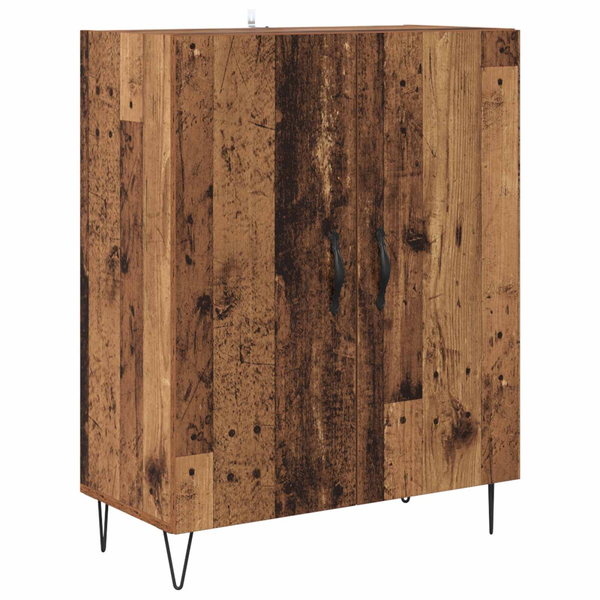 vidaXL Highboard Παλιό Ξύλο 69,5 x 34 x 90 εκ. Επεξεργασμένο Ξύλο