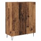 vidaXL Highboard Παλιό Ξύλο 69,5 x 34 x 90 εκ. Επεξεργασμένο Ξύλο