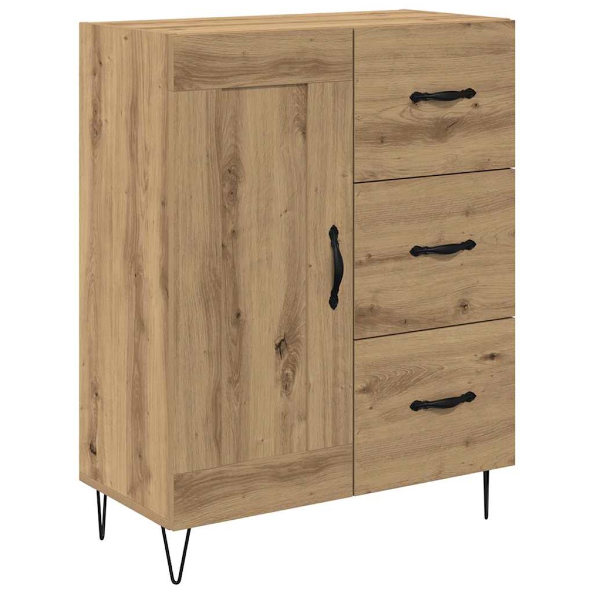 vidaXL Highboard Artisan Oak 69,5 x 34 x 90 εκ. Επεξεργασμένο Ξύλο