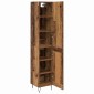 vidaXL Highboard Παλιό Ξύλο 34,5 x 34 x 90 εκ. Επεξεργασμένο Ξύλο