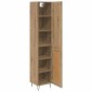 vidaXL Highboard Artisan Oak 34,5 x 34 x 90 εκ. Επεξεργασμένο Ξύλο