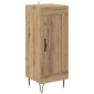 vidaXL Highboard Artisan Oak 34,5 x 34 x 90 εκ. Επεξεργασμένο Ξύλο