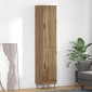 vidaXL Highboard Artisan Oak 34,5 x 34 x 90 εκ. Επεξεργασμένο Ξύλο