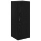 vidaXL Highboard Μαύρη Οξυά 34,5 x 34 x 90 εκ. Επεξεργασμένο Ξύλο