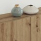 vidaXL Ντουλάπι TV 4 τμχ. Artisan Oak Επεξεργασμένο Ξύλο
