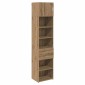 vidaXL Highboard Artisan Oak 50 x 42,5 x 225 εκ Επεξεργασμένο Ξύλο