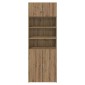 vidaXL Ντουλάπι αποθήκευσης Artisan Oak 80 x 42,5 x 225 εκ