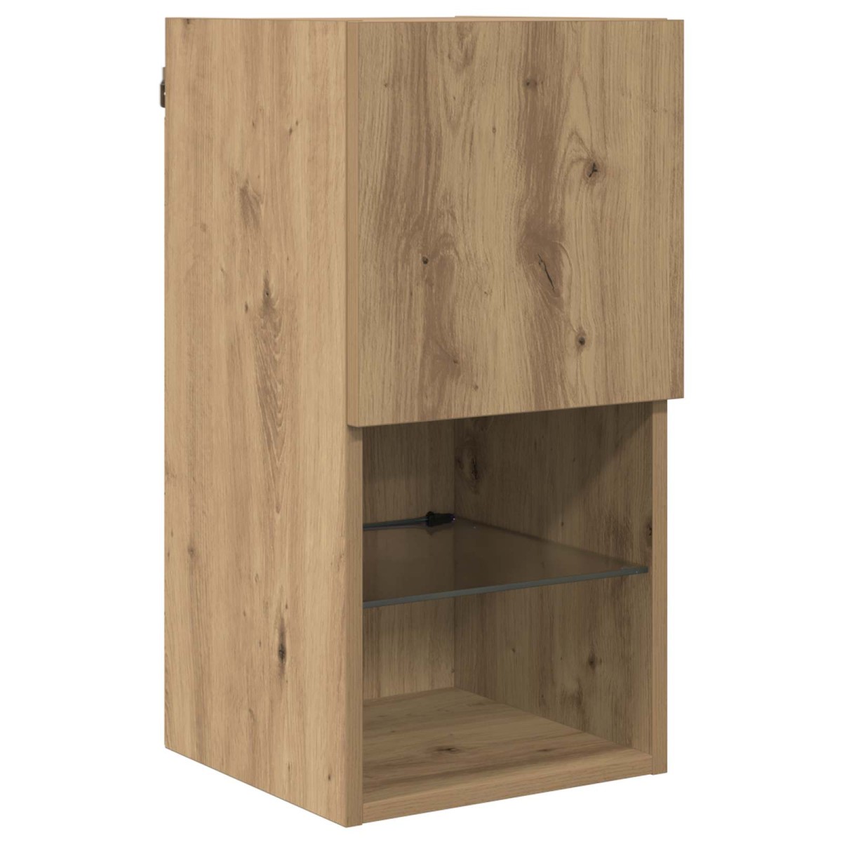 vidaXL Βάσεις τηλεόρασης 4 τμχ. Artisan Oak Επεξεργασμένο Ξύλο