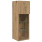 vidaXL Μονάδα Τοίχου Τηλεόρασης 6 τμχ. Artisan Oak Επεξεργασμένο Ξύλο