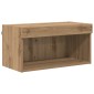 vidaXL Ντουλάπι TV 8 τμχ. Artisan Oak Γυαλί