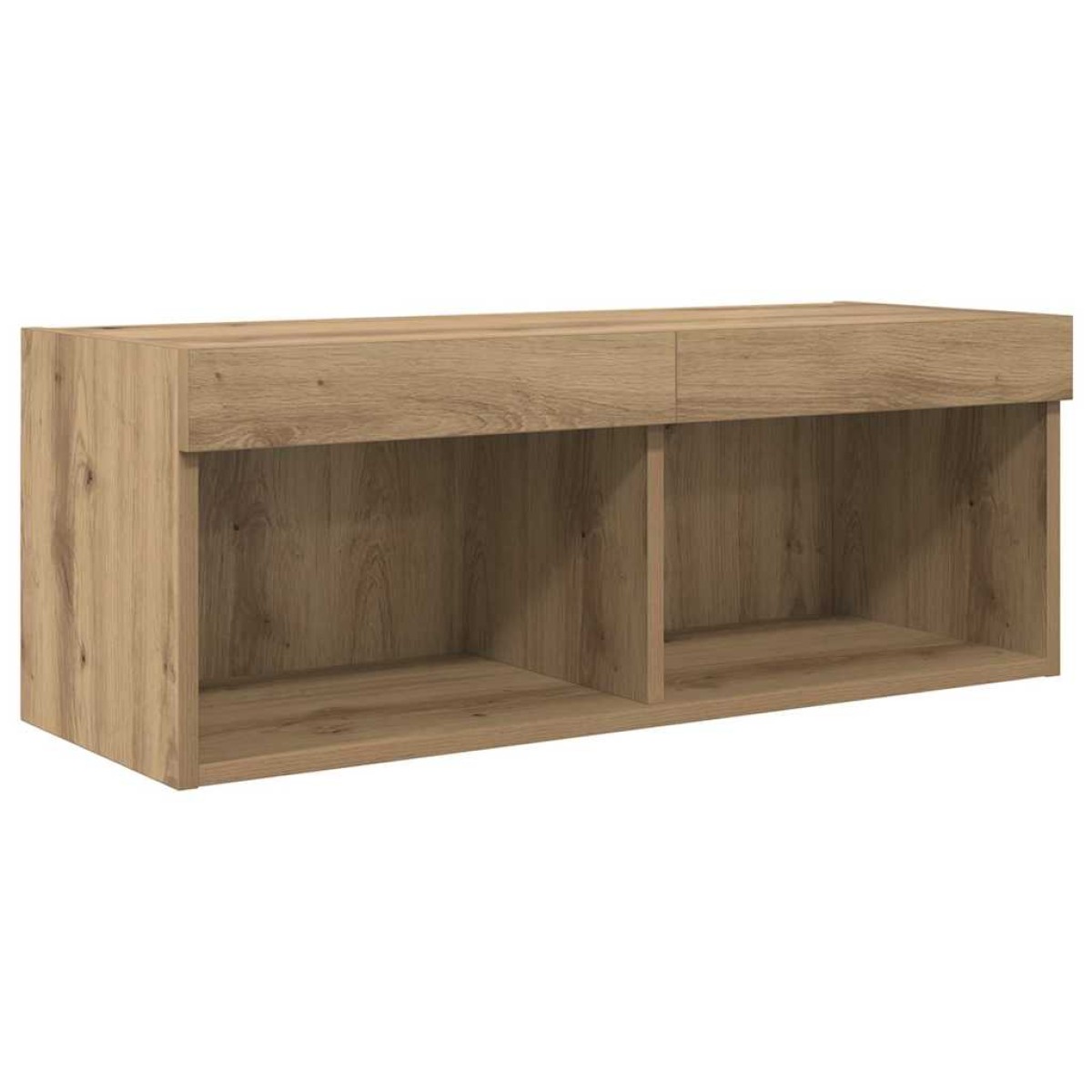 vidaXL Μονάδες Τοίχου Τηλεόρασης 4 τμχ. Artisan Oak Επεξεργασμένο Ξύλο