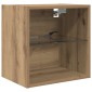 vidaXL Μονάδες Τοίχου ΤV με LED 5 τμχ. Artisan Oak 100 x 30 x 30 cm