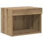vidaXL Μονάδες Τοίχου ΤV με LED 5 τμχ. Artisan Oak Επεξεργασμένο Ξύλο