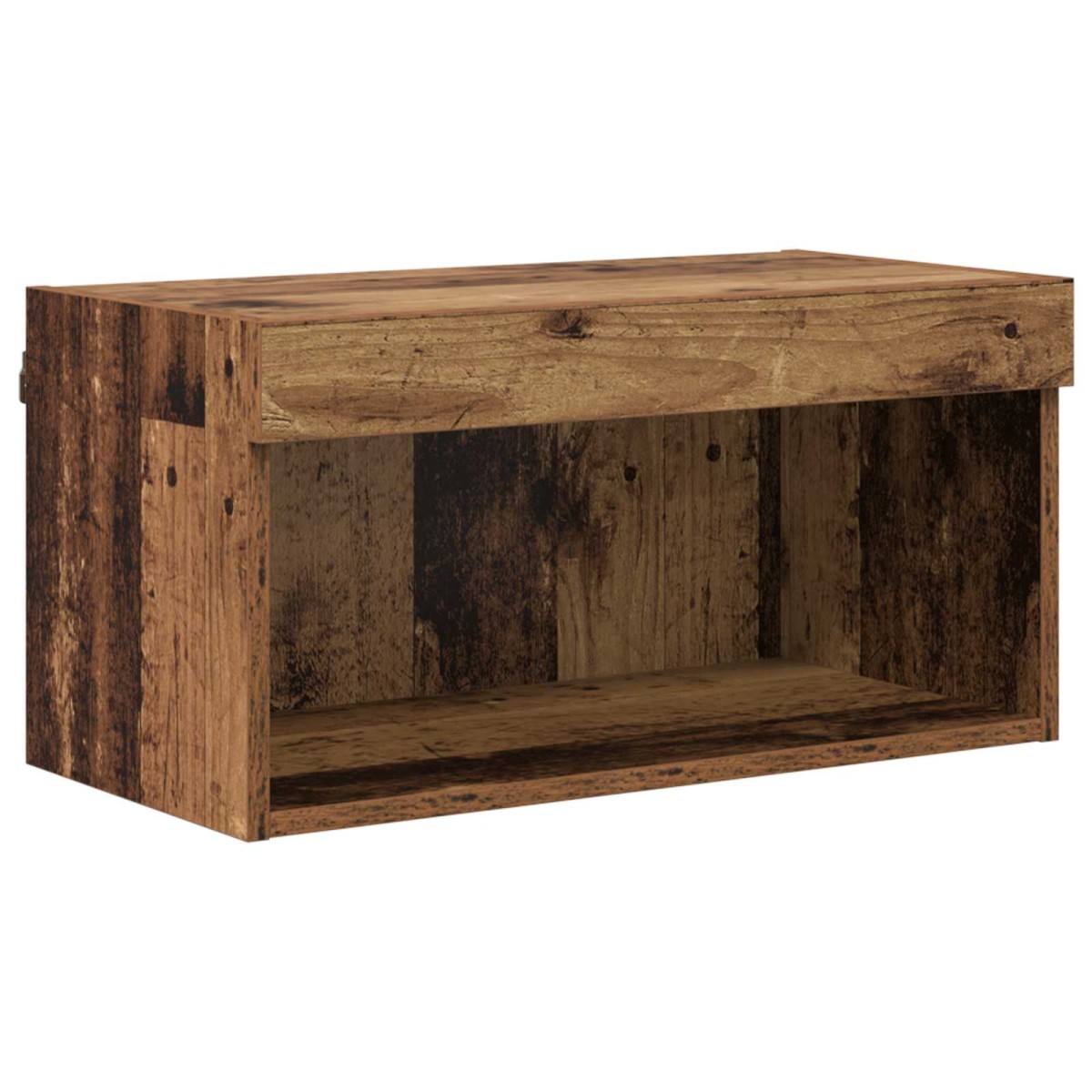 vidaXL Ντουλάπι TV 7 τμχ. Παλιό ξύλο Επεξεργασμένο Ξύλο