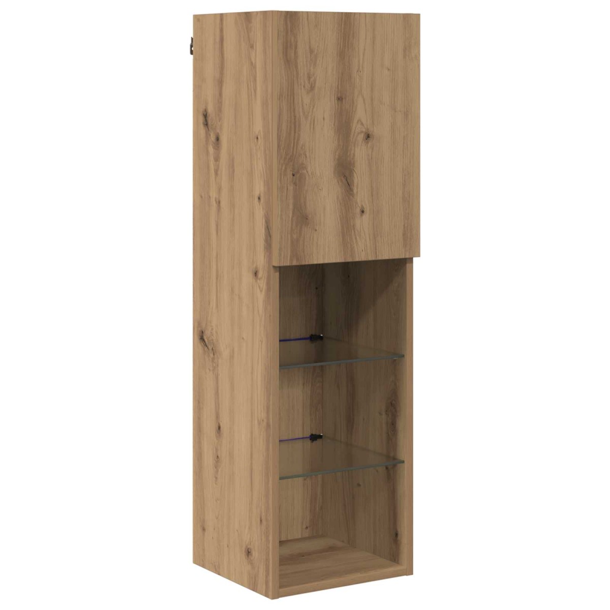 vidaXL Ντουλάπι TV 7 τμχ. Artisan Oak Επεξεργασμένο Ξύλο