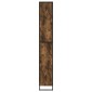 vidaXL Βιβλιοθήκη 60 x 30 x 189,5 εκ Επεξεργασμένο Ξύλο Καπνιστό Δρύς