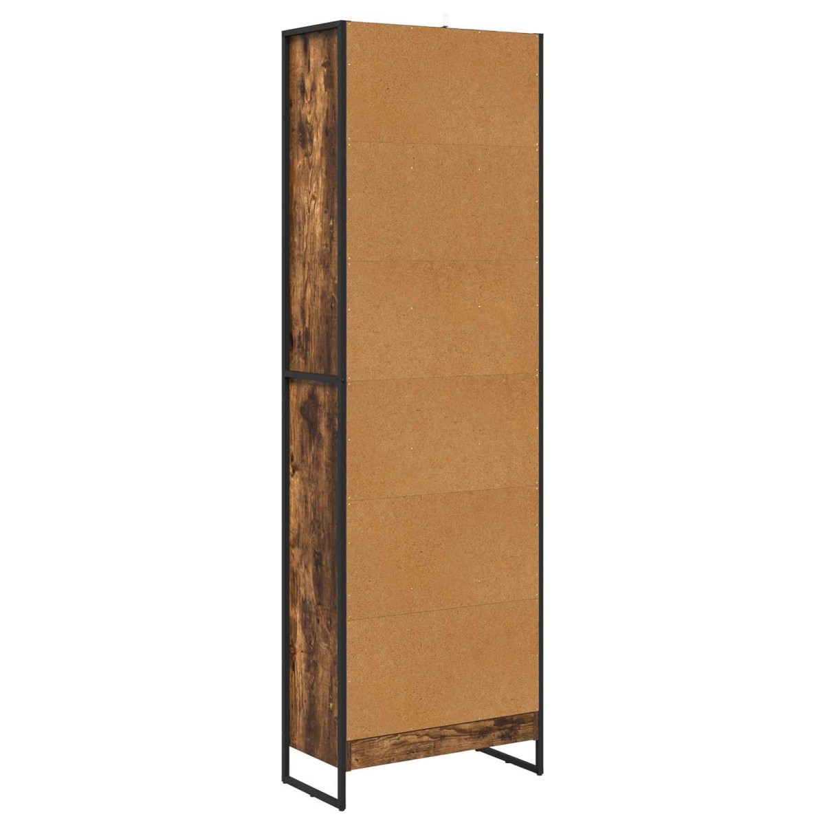 vidaXL Βιβλιοθήκη 60 x 30 x 189,5 εκ Επεξεργασμένο Ξύλο Καπνιστό Δρύς
