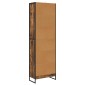vidaXL Βιβλιοθήκη 60 x 30 x 189,5 εκ Επεξεργασμένο Ξύλο Καπνιστό Δρύς