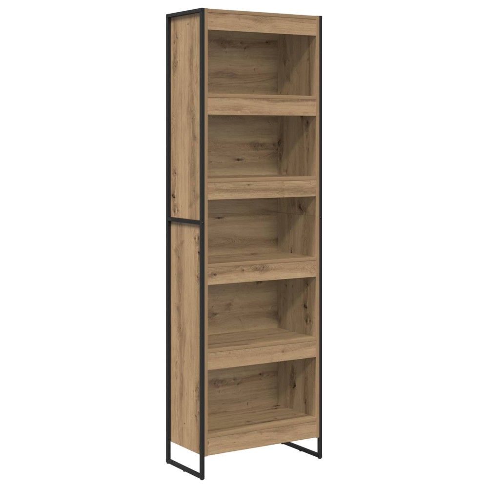 vidaXL Βιβλιοθήκη 60 x 30 x 189,5 εκ Επεξεργασμένο Ξύλο