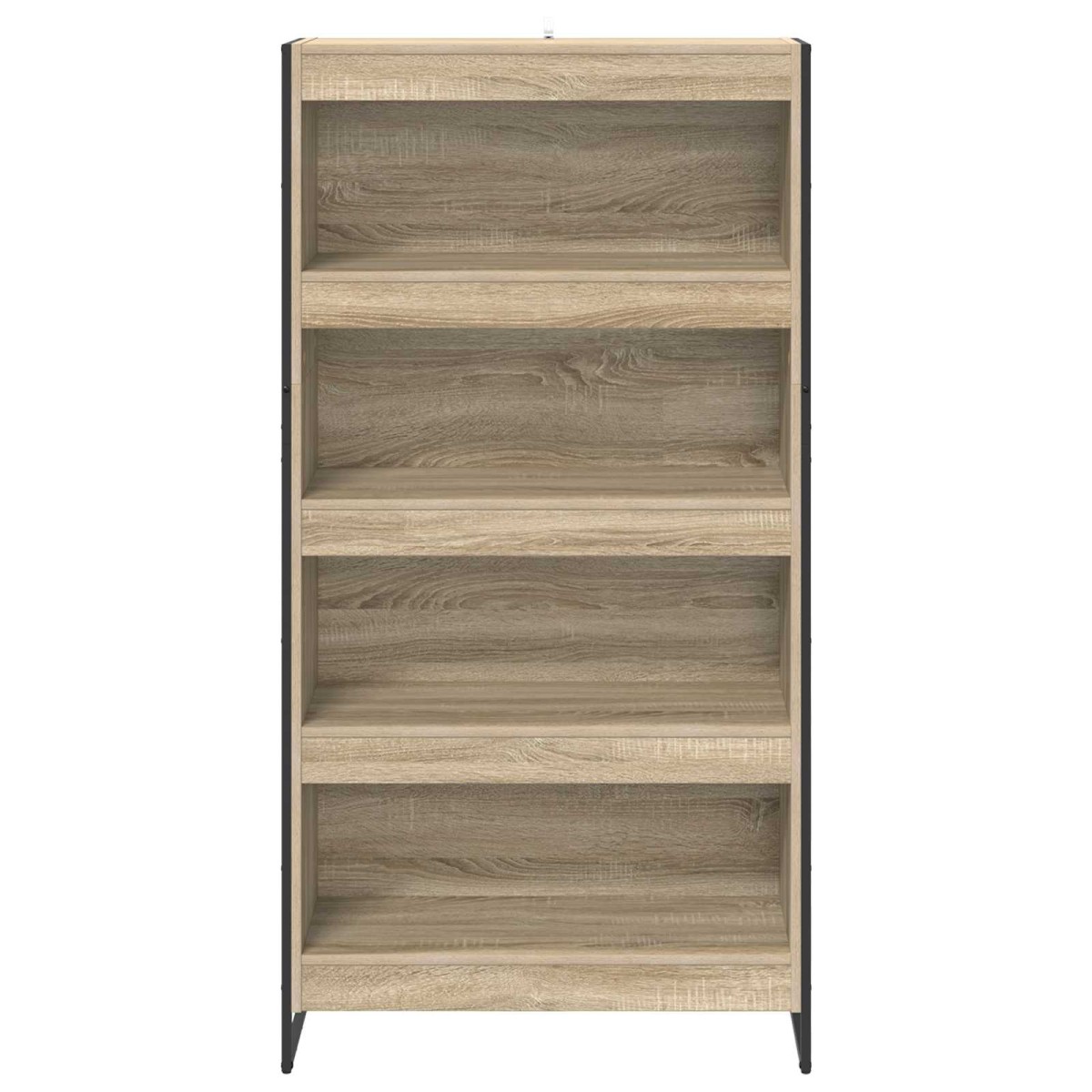 vidaXL Βιβλιοθήκη 80 x 30 x 155 εκ Επεξεργασμένο Ξύλο Σονόμα