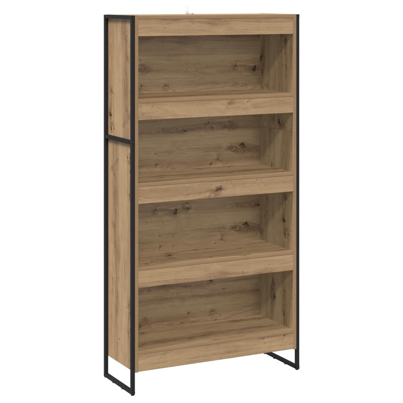vidaXL Βιβλιοθήκη 80 x 30 x 155 εκ Επεξεργασμένο Ξύλο