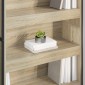 vidaXL Βιβλιοθήκη 80 x 30 x 189,5 εκ Επεξεργασμένο Ξύλο Σονόμα