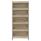 vidaXL Βιβλιοθήκη 80 x 30 x 189,5 εκ Επεξεργασμένο Ξύλο Σονόμα