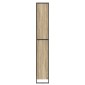 vidaXL Βιβλιοθήκη 80 x 30 x 189,5 εκ Επεξεργασμένο Ξύλο Σονόμα