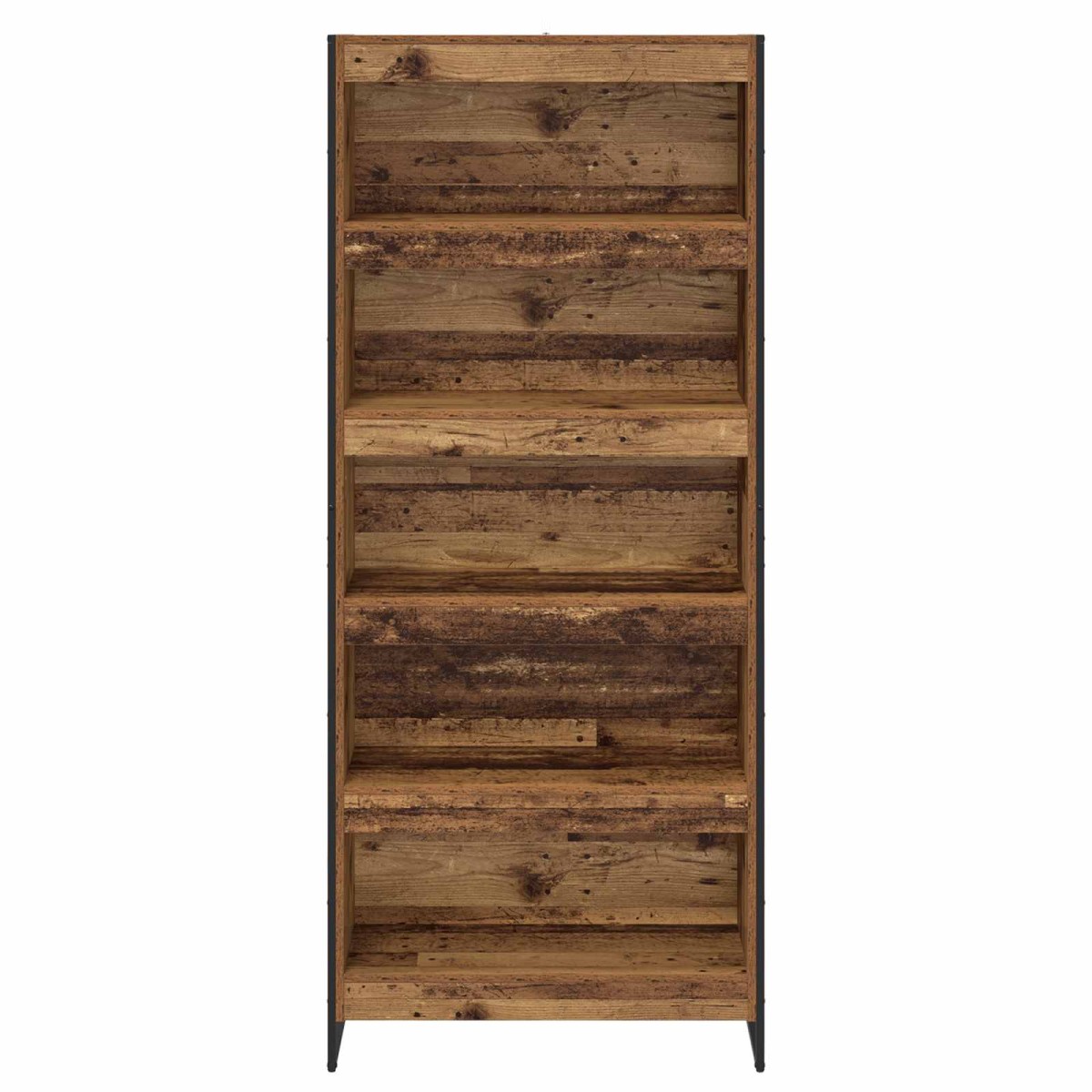 vidaXL Βιβλιοθήκη 80 x 30 x 189,5 εκ Επεξεργασμένο Ξύλο Παλιό Ξύλο