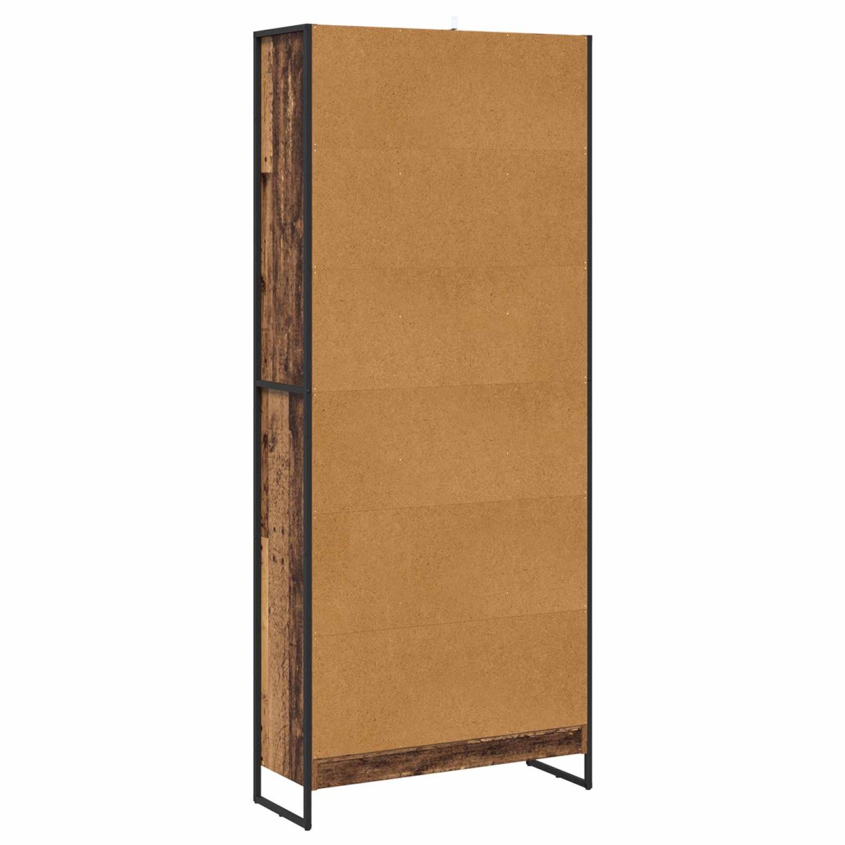 vidaXL Βιβλιοθήκη 80 x 30 x 189,5 εκ Επεξεργασμένο Ξύλο Παλιό Ξύλο