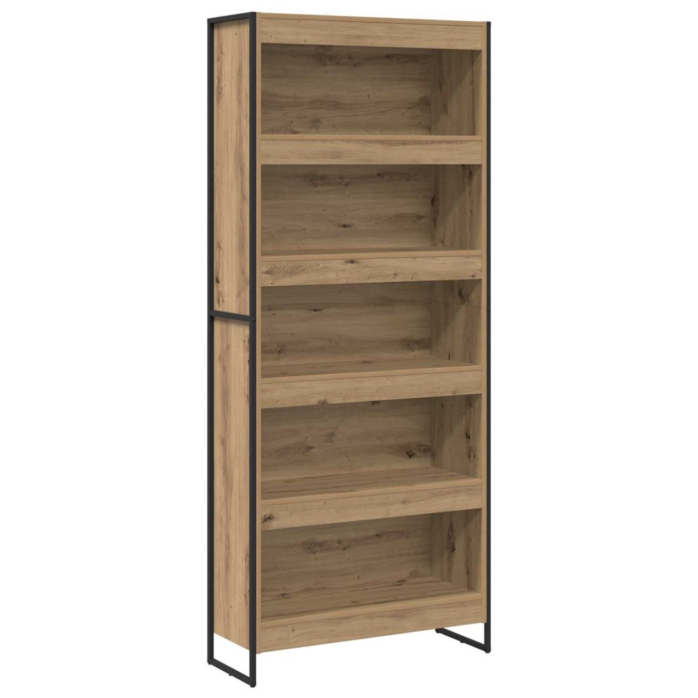 vidaXL Βιβλιοθήκη 80 x 30 x 189,5 εκ Επεξεργασμένο Ξύλο