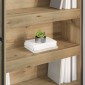 vidaXL Βιβλιοθήκη 80 x 30 x 189,5 εκ Επεξεργασμένο Ξύλο